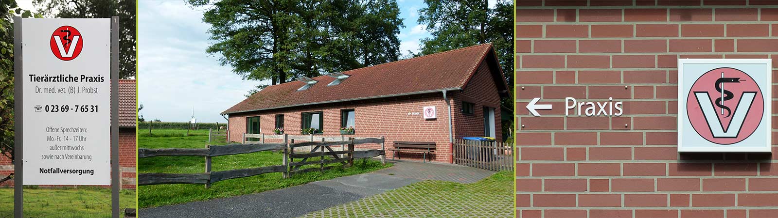 Tierarztpraxis, Standort Dorsten (Lembeck)